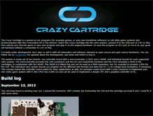 Tablet Screenshot of crazycartridge.org